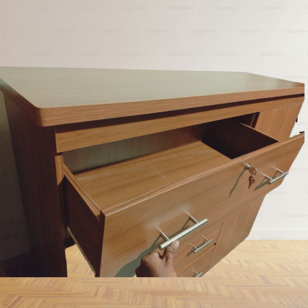 wardrobe made by super melamine board