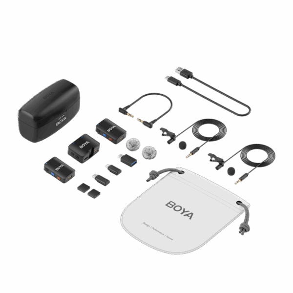 boya boyamic all in one wireless microphone system