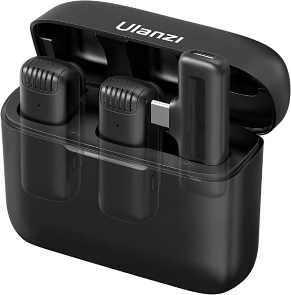 ulanzi j12 dual wireless microphone for android