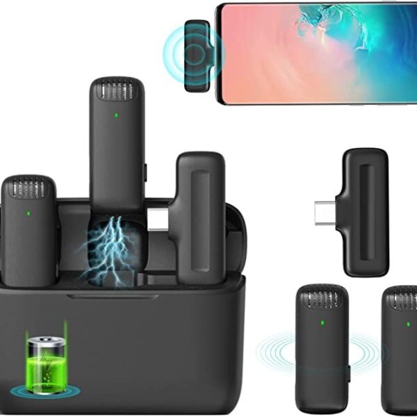 ulanzi j12 dual wireless microphone for android